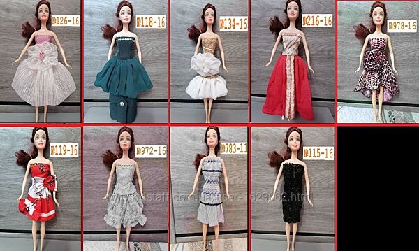 Платья для куклы Барби, наряд, одежда, сукня, плаття, одяг на ляльку