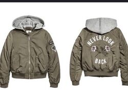 Бомбер для дівчинки H&M, зріст 152