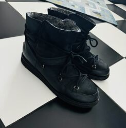 Утеплені шкіряні черевики  41 розмір 