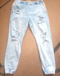 Фирменные джинсы батал 50/54 bershka