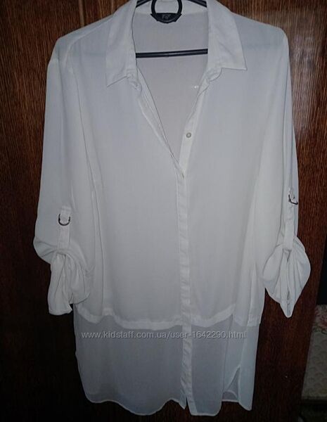 Фирменная блузка, рубашка, туника 50/52 