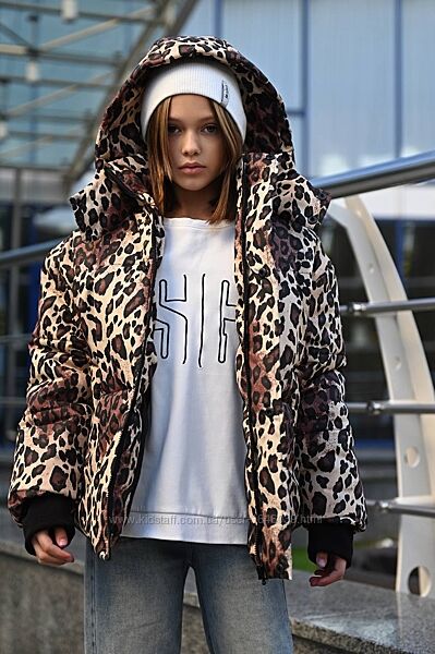 Підліткова куртка єврозима для дівчинки підлітка дитяча холофайбер 250