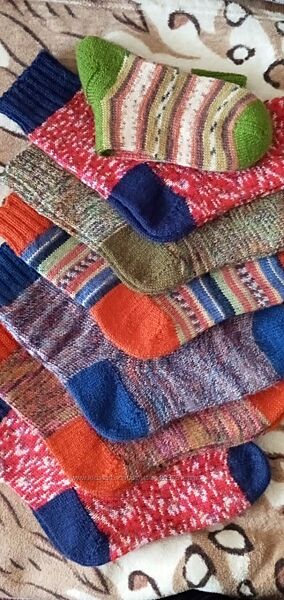 В&acuteязані шкарпетки зі шкарпеткової пряжі