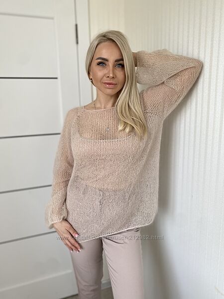 Павутинка ручної роботи мохерова 