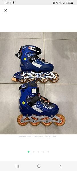 Регульовані роликові ковзани Explore Rekon, розсувні, розмір 35-38