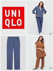 Штани Uniqlo із суміші льону.