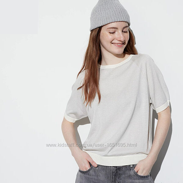 Джемпер uniqlo 3d-вязки