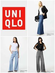 Джинси uniqlo розкльошонні.