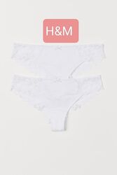 Трусы H&M . Трусики hm Brazilian . Трусики H&M 