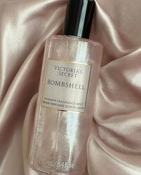 Victorias secret bombshell міст спрей з шиммером преміум колекція оригінал