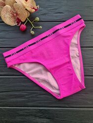 Бавовняні трусики бікіні з лого victorias secret