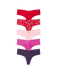 Набір безшовновних трусиків стрінги вікторія сікрет victorias secret