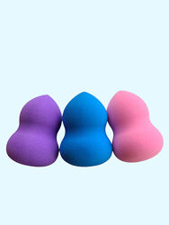 Набір з 3х спонжів блендер для макіяжу набор спонжей