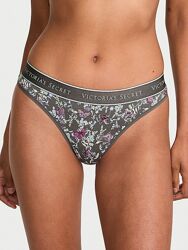 Трусики стрінги з лого вікторія сікрет victorias secret