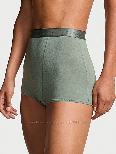 Трусики шортиками високої посадки victorias secret