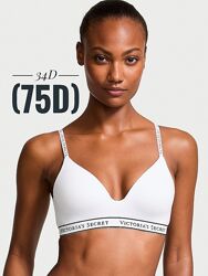 Бюстгальтер білий без кісточок 34D/75D victorias secret