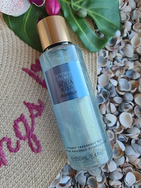 Парфумований міст спрей з шиммером для тіла aqua kiss victorias secret