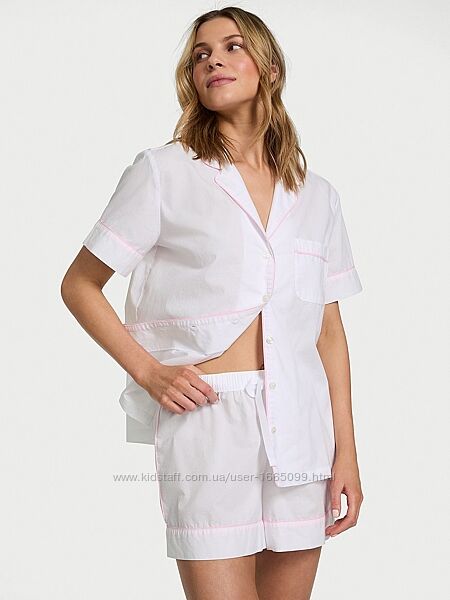 Піжама з натуральної тканини victorias secret вікторія сікрет