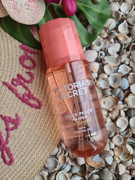 Парфумований спрей для тіла victorias secret White Peach Mango 