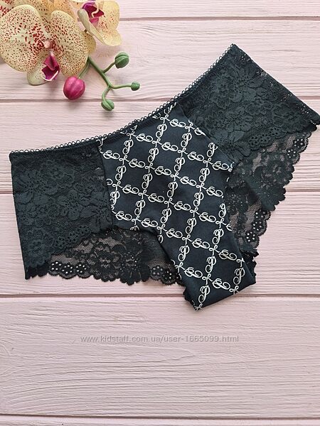 Трусики no-show cheeky panty pink victorias secret