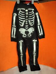Чоловічок костюм скелет об´ємний Хеловін/геловін на 7-8 років