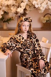 Халат теплий Леопард