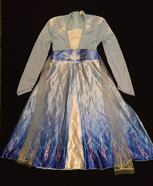 Карнавальне плаття принцеси Ельзи 2 на дівчинку 7-8 років