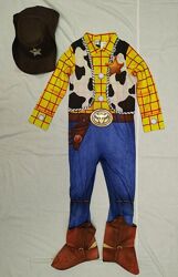 Карнавальный костюм с шляпой шерифа Вуди на мальчика 5-6 лет 