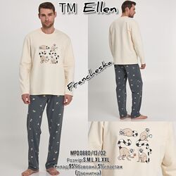 Чоловіча піжама із двонитки Easy Mood TM Ellen арт. MPD 0880/13/02