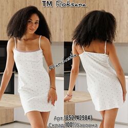 Нічна сорочка з бавовни Мур Квітка ТМ Roksana арт. 1852-42984