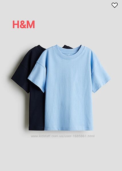 Набір футболок H&M 8-10 р