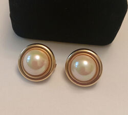 Серьги клипсы Christian Dior Кристиан Диор винтаж