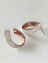 Серьги Swarovski Сваровски маркированы оригинал 