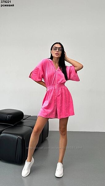 Плюшевий комбінезон 