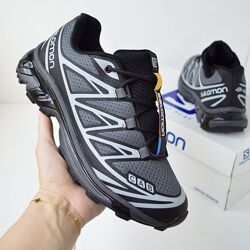 Salomon xt-6 Gray Black кросівки чоловічі саломон кроссовки мужские
