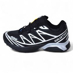 Salomon xt-6 Black White чорні з білим кросівки саломон чоловічі зимові 