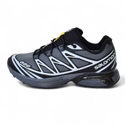 Salomon xt-6 Gray Black сірі з чорним кросівки термо чоловічі саломон