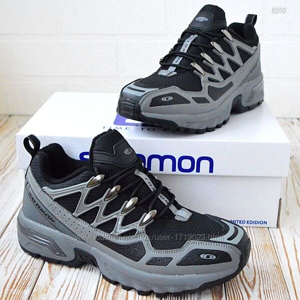 Salomon ACS OQ Goretex Gray Black термо кросівки саломон чоловічі кроссовк