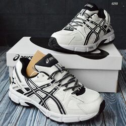Asics Gel Kahana 8 White black термо кросівки асікс асикс кроссовки