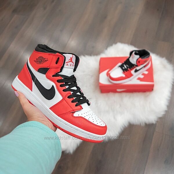Nike Air Jordan 1 Retro термо кросівки найк кроссовки джордан