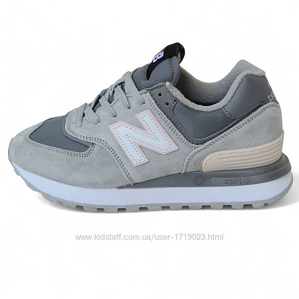 New Balance 574 Legacy Gray White термо кросівки нью беленс зимові