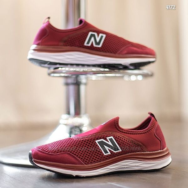 New Balance мокасини бордові кросівки жіночі нью беленс кроссовки