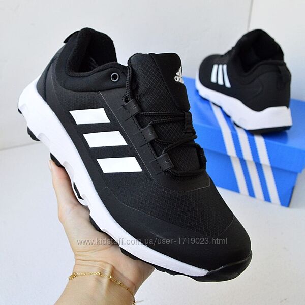 Adidas Voyager Waterproof Black White термо кросівки чоловічі адідас адидас