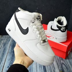 Nike Air Force 1 кросівки чоловічі з хутром зимові найк