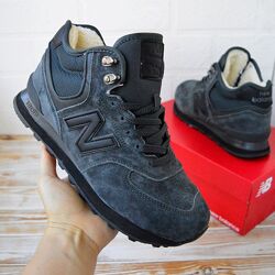 New Balance черевики зимові чоловічі кросівки нью беленс з хутром кроссовки