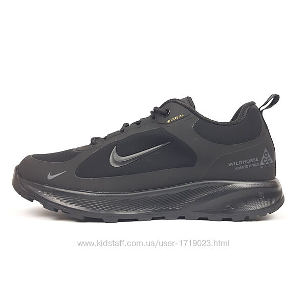Nike ACG AIR WILDHORSE Gore-Tex чорні термо кросівки чоловічі найк кроссовк