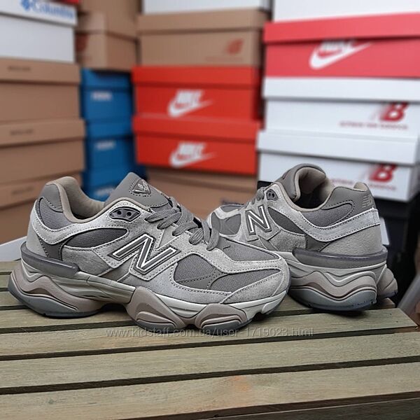 New Balance 9060 кавові термо кросівки чоловічі зимові нью беленс кроссовки