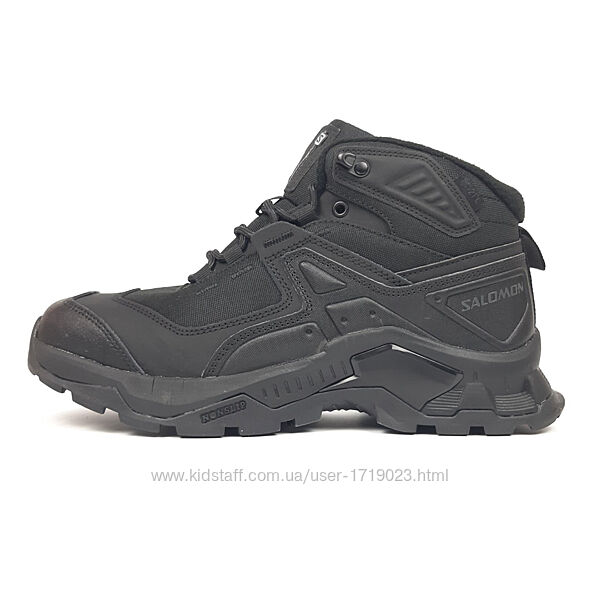 Salomon Quest Element Gtx чорні термо кросівки чоловічі саломон кроссовки