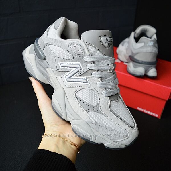 New Balance 9060 Gray сірі, термо кросівки чоловічі нью беленс кроссовки