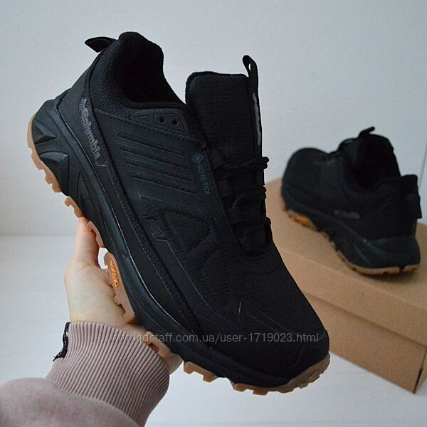 Columbia Nonsplip Goretex Black термо кросівки чоловічі зимові кроссовки